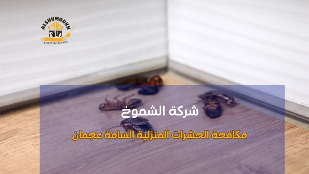 مكافحة الحشرات المنزلية السامة عجمان