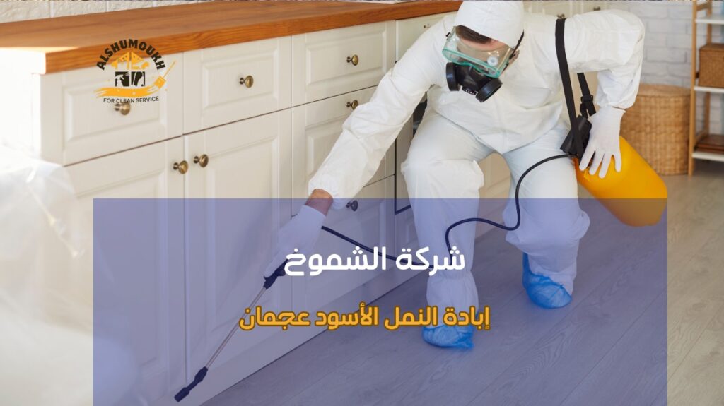 إبادة النمل الأسود عجمان