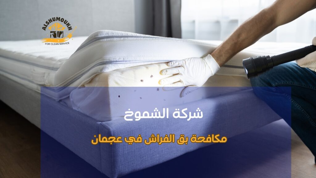 خطوات مكافحة بق الفراش في عجمان