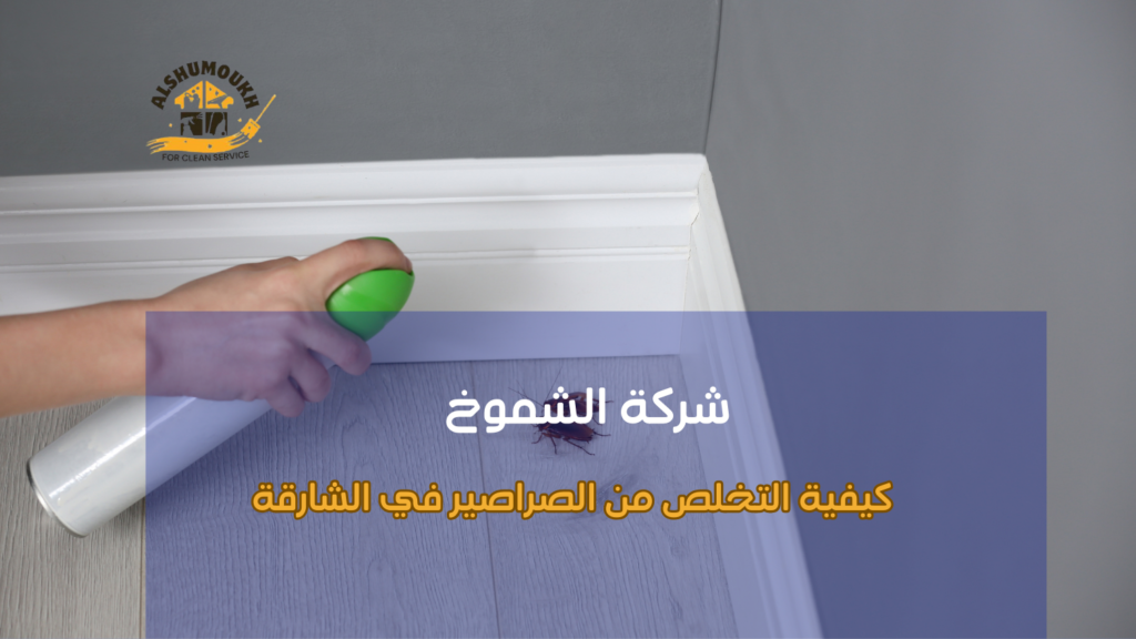 كيفية التخلص من الصراصير في الشارقة