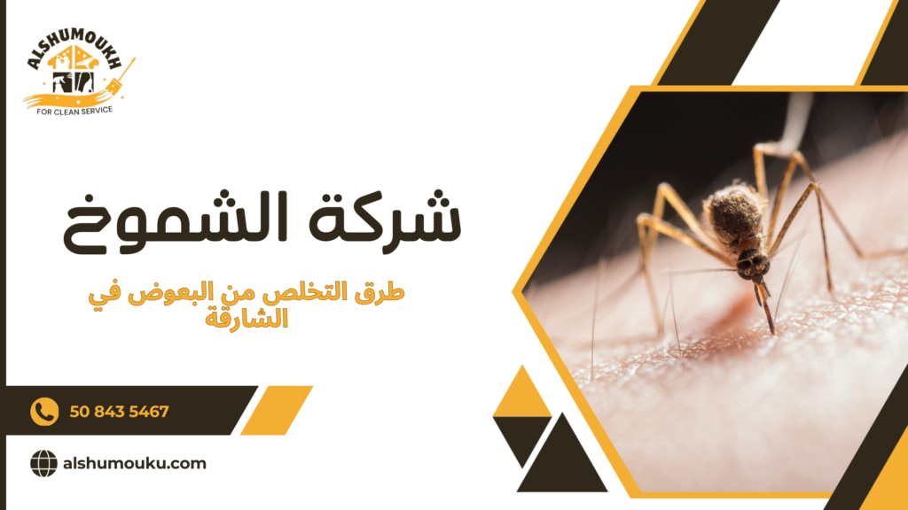 طرق التخلص من البعوض في الشارقة