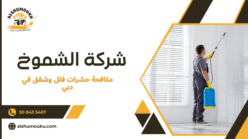 مكافحة حشرات فلل وشقق في دبي
